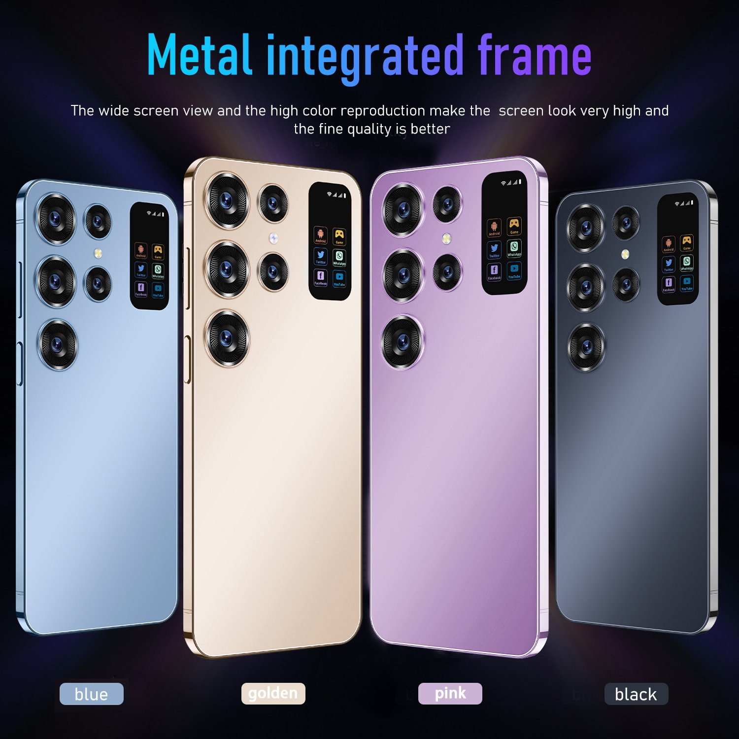 Custom Original s24 ultra Smartphones 16+1TB Android 8.1 Dual SIM Gesichts ID Smartphone Quick Charge unlock mobile phones